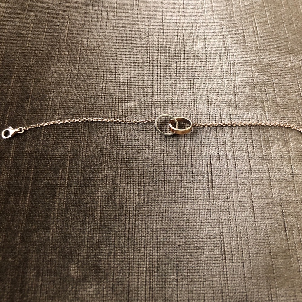 Cartier chain bracelet rose gold